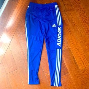 Adidas Men's Aeroready Sereno Slim Tapered-Cut 3-Stripes Pants